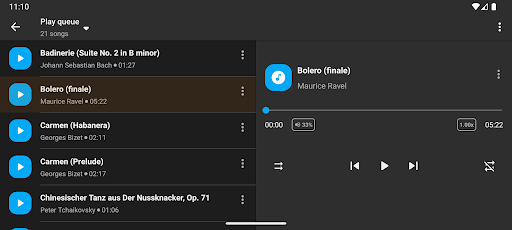 Simple Music Player ekran görüntüsü