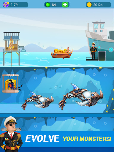 Sea Jurassic Tycoon ekran görüntüsü