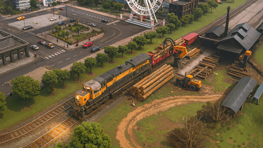 Transport Tycoon Empire: Şehir ekran görüntüsü