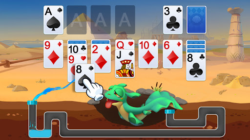 Solitaire Ejderhalar ekran görüntüsü