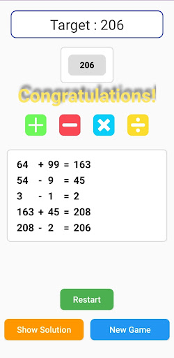 Number Challenge - Math Game ekran görüntüsü