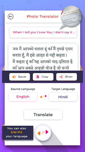 Text & Camera Translator ekran görüntüsü