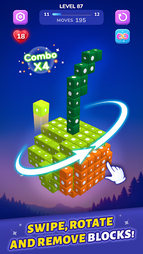 Block Away - Tap Out Puzzle ekran görüntüsü