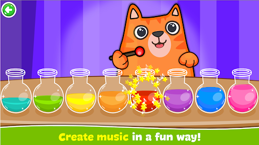 Coloring,  Music and Games ekran görüntüsü