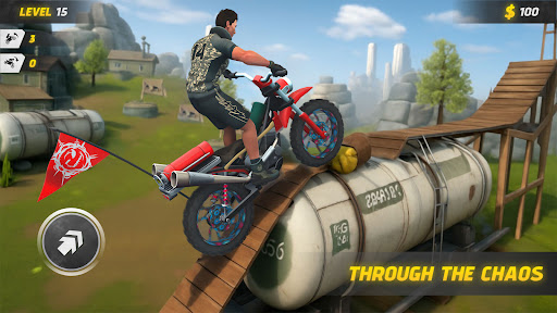Stunt Bike Madness ekran görüntüsü