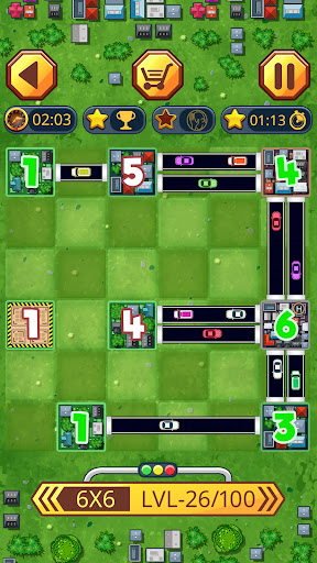 Traffic puzzle game Linky ekran görüntüsü