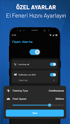 Flash Alert - Call & SMS ekran görüntüsü
