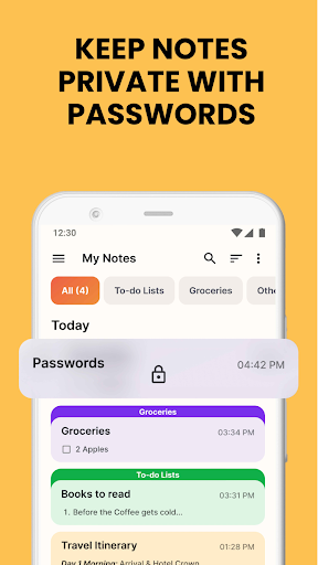 Notes, Notepad, To-Do Launcher ekran görüntüsü