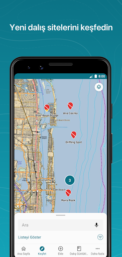 Garmin Dive ekran görüntüsü