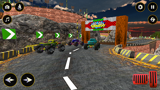 Mud Truck Drag Racing Games ekran görüntüsü