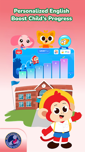 Monkey Junior-English for kids ekran görüntüsü