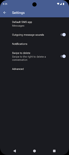 Messages - Clean & Simple SMS ekran görüntüsü