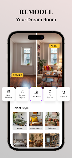 Interior Design AI: Home Decor ekran görüntüsü