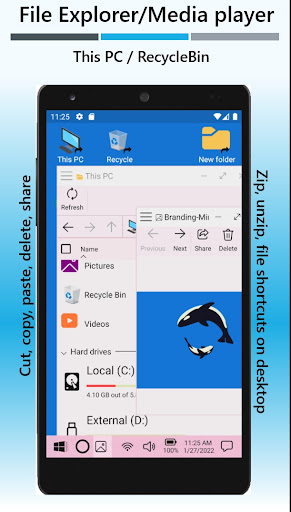 Win-X Launcher ekran görüntüsü