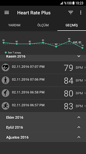 Heart Rate Plus ekran görüntüsü
