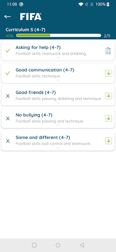 Football for Schools ekran görüntüsü