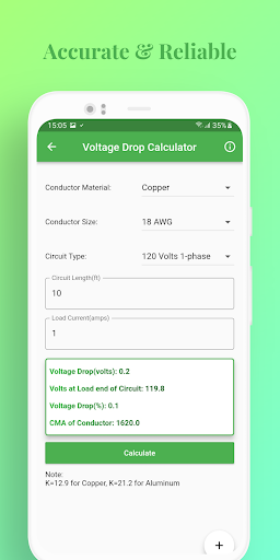 Construction Calculator Pro ekran görüntüsü