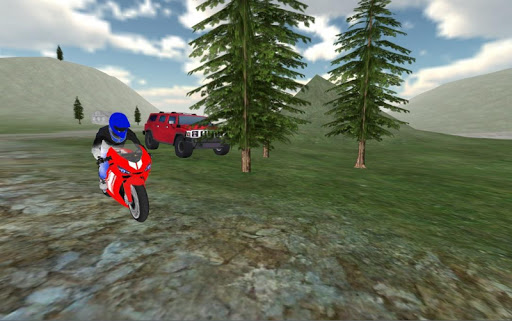 Motorbike Offroad Racing 3D ekran görüntüsü