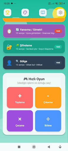 BİLSEM Zeka Oyunları ekran görüntüsü