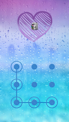 AppLock Theme Rain ekran görüntüsü
