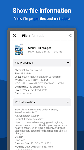 File Viewer for Android ekran görüntüsü