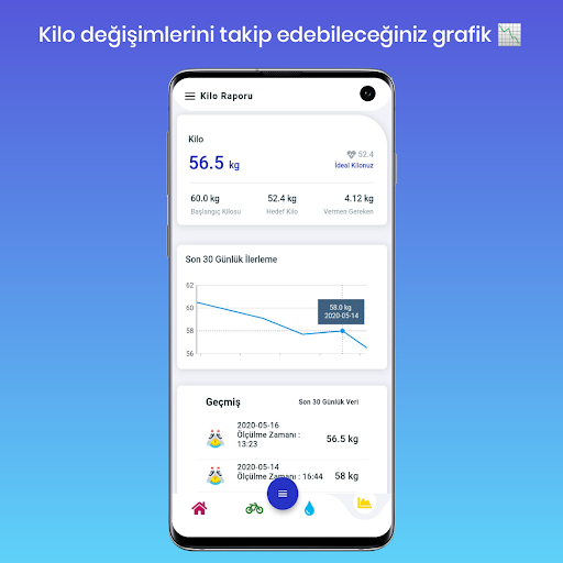Kalori Takip ekran görüntüsü