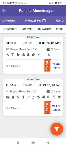 Tulsi Travels Akola ekran görüntüsü