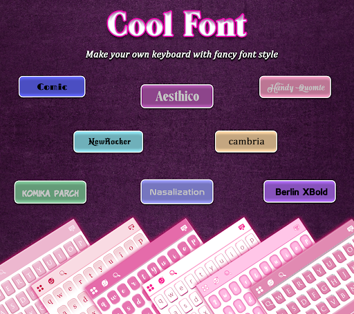 Pink Love Keyboard ekran görüntüsü