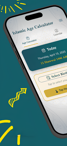 Islamic Age Calculator ekran görüntüsü