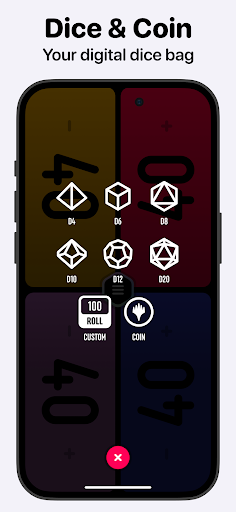 MTG Life Counter App: Lotus ekran görüntüsü