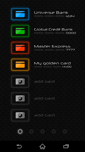 PIN Keeper (Credit Cards) ekran görüntüsü