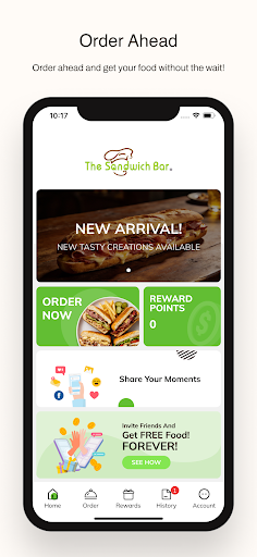 The Sandwich Bar CA ekran görüntüsü