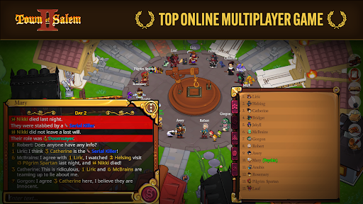 Town of Salem 2: Strateji ekran görüntüsü