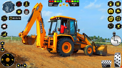 jcb ekskavatör simülatör games ekran görüntüsü