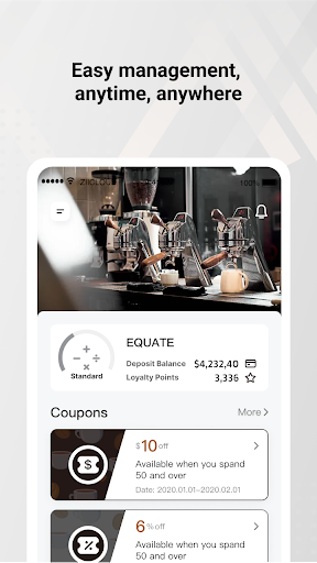 Equate Coffee ekran görüntüsü