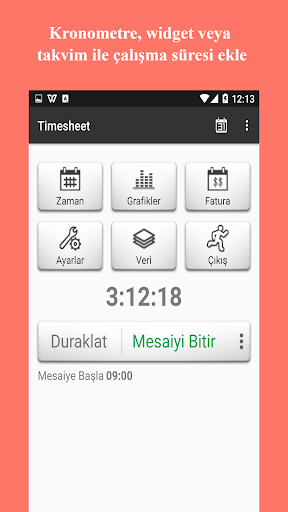Zaman Çizelgesi (Pro) ekran görüntüsü