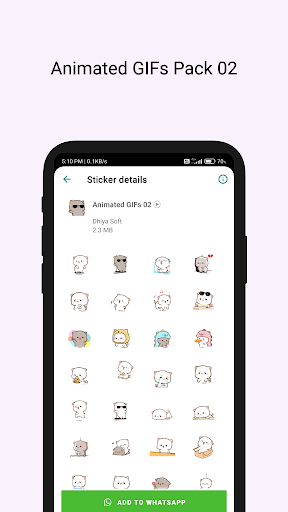 Animated GIFs ekran görüntüsü