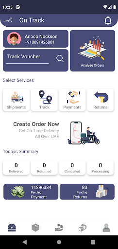 On Track Delivery ekran görüntüsü