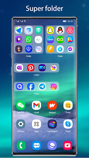 Cool Note20 Launcher Galaxy UI ekran görüntüsü