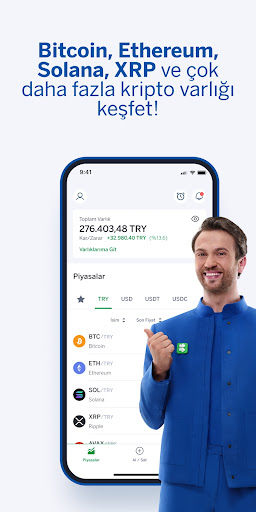 Garanti BBVA Kripto ekran görüntüsü