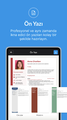 CVwizard: CV Hazırlama AI ekran görüntüsü