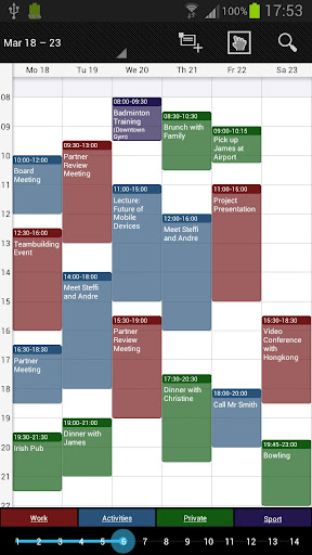 Business Calendar Pro ekran görüntüsü