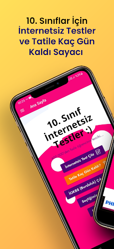 10. Sınıf Tüm Ders İnternetsiz ekran görüntüsü