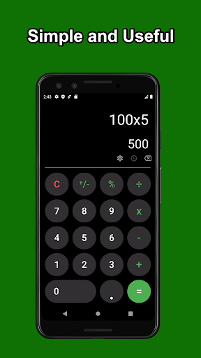 Simple Calculator - MathLite ekran görüntüsü
