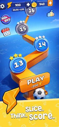 Slice Challenge: Score ekran görüntüsü