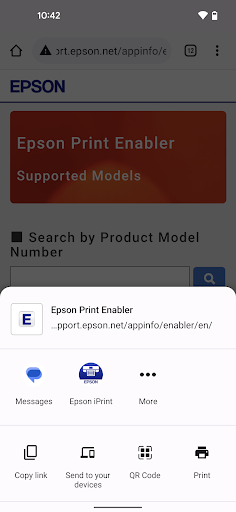 Epson Print Enabler ekran görüntüsü