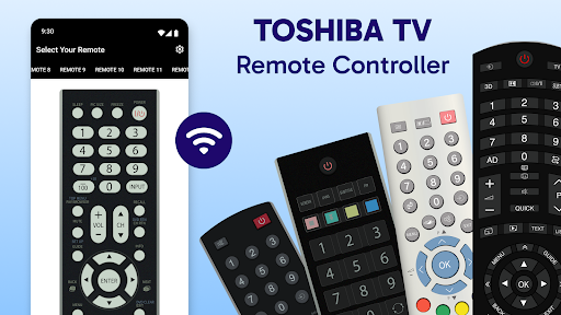 Toshiba TV Remote Controller ekran görüntüsü
