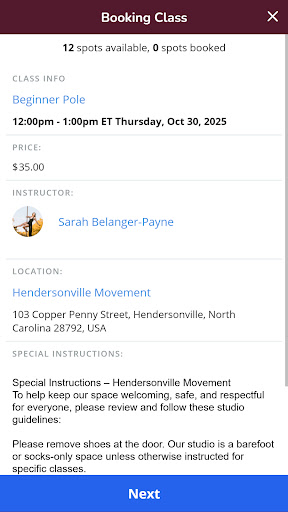 Hendersonville Movement ekran görüntüsü
