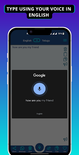 Telugu English Translator PRO ekran görüntüsü