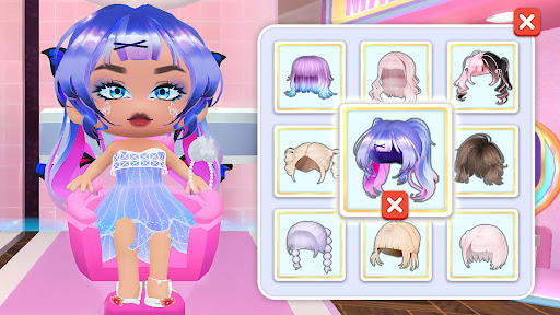 Fashion Roblock: Chibi Room ekran görüntüsü